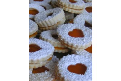 Biscuits sablés à la confiture