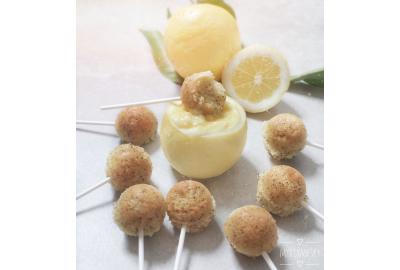 Cake Pops Citron de Menton & Pavot