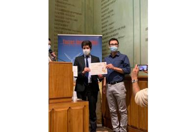 Adrien Gannac, gagnant du concours Graine d'Agriculteur