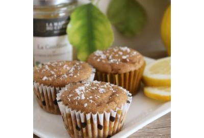Muffins à la confiture de Citron de Menton IGP