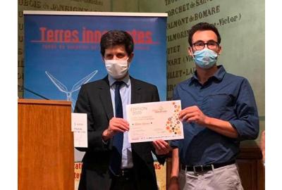 Adrien Gannac, gagnant du concours Graine d'Agriculteur