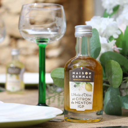 Huile d'Olive et Citron de Menton 10cl - Cadeau invité x50
