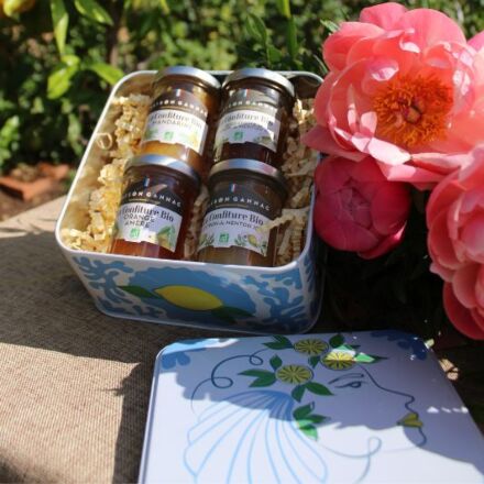 Coffret - 4 confitures aux agrumes de Menton