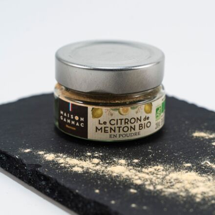 Le Citron de Menton IGP en poudre Bio