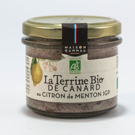Terrine de Canard BIO au Citron de Menton Confit