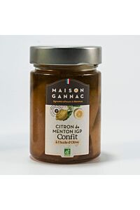Citron de Menton IGP confit BIO - Huile d'Olive