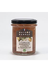 Confiture Bio Bergamote et Citron de Menton
